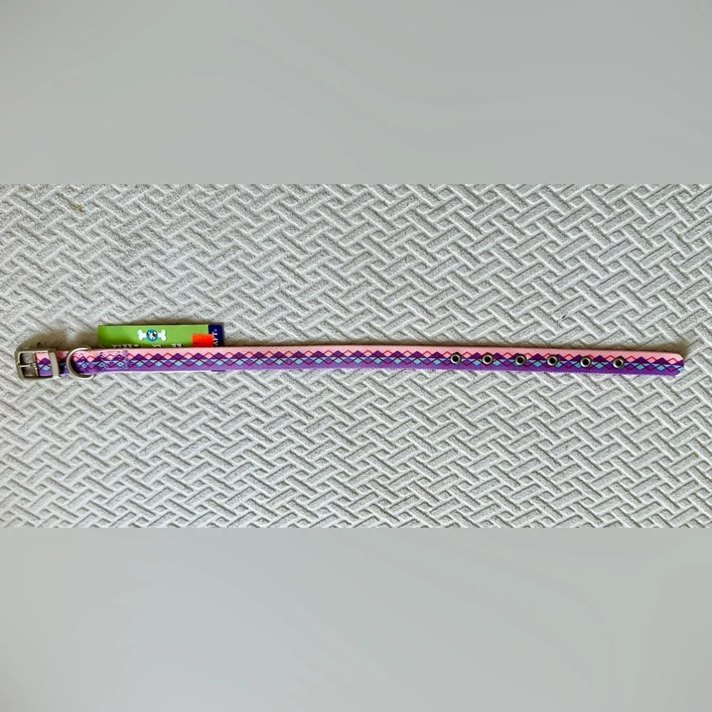 Argyle Dog collar